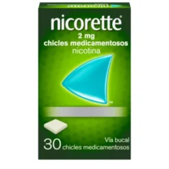 NICORETTE CHICLES DE NICORETINA 2 MG 30 CHICLES