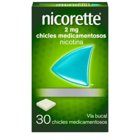 NICORETTE CHICLES DE NICORETINA 2 MG 30 CHICLES