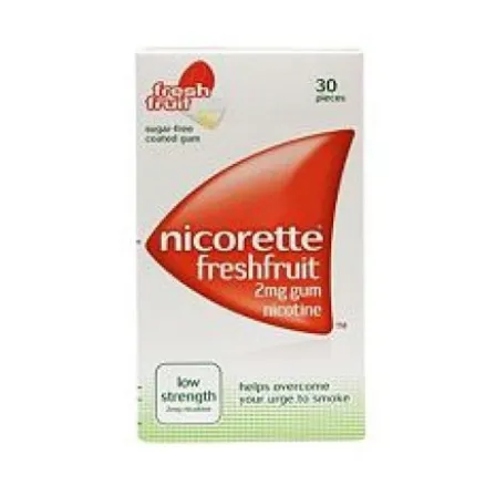 NICORETTE FRESHFRUIT 2 MG 30 CHICLES