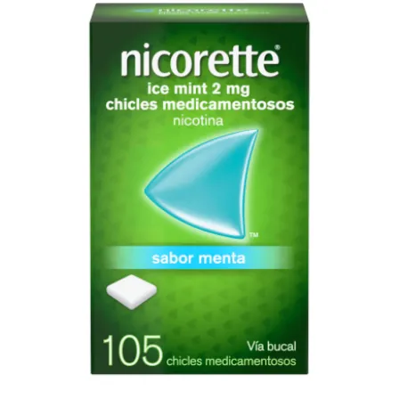 NICORETTE ICE MINT 2 MG 105 CHICLES