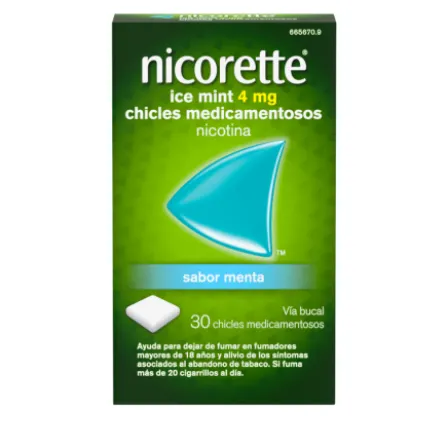 NICORETTE ICE MINT 4 MG 30 CHICLES