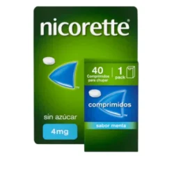 NICORETTE SUPERMINT 4 MG COMPRIMIDOS PARA CHUPAR