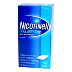 NICOTINELL COOL MINT 2 MG 96 CHICLES MEDICAMENTO