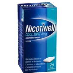 NICOTINELL COOL MINT 4 MG 96 CHICLES MEDICAMENTO