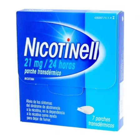 NICOTINELL 21 MG/24 H 7 PARCHES TRANSDERMICOS 52