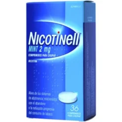 NICOTINELL MINT 2 MG 36 COMPRIMIDOS PARA CHUPAR