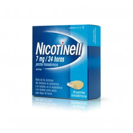 NICOTINELL PARCHES 7 MG-24 H 28 TRANSDERMICOS 175 MG