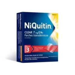 NIQUITIN CLEAR 7 MG-24 H 14 PARCHES TRANSDERMICOS 36 MG