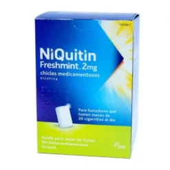 NIQUITIN FRESHMINT 2 MG 100 CHICLES