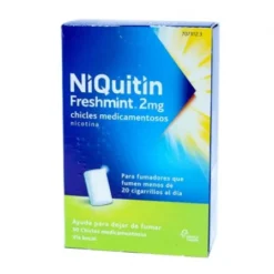 NIQUITIN FRESHMINT 2 MG 30 CHICLES