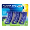 NIQUITIN 2 MG 60 COMPRIMIDOS PARA CHUPAR (SABOR MENTA)