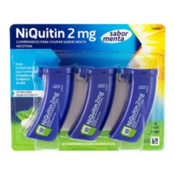 NIQUITIN 2 MG 60 COMPRIMIDOS PARA CHUPAR (SABOR MENTA)
