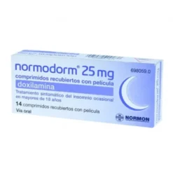 NORMODORM 25 MG 14 COMPRIMIDOS RECUBIERTOS