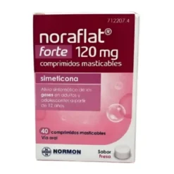 NORMOFLAT FORTE SIMETICONA 120 MG 40 COMPRIMIDOS MASTICABLES