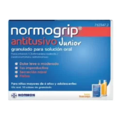 NORMOGRIP ANTITUSIVO JUNIOR GRANULADO PARA SOLUCION ORAL