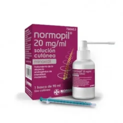 NORMOPIL 20 MG-ML 1 FRASCO SOLUCION CUTANEA 90 ML