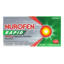 NUROFEN 400 MG 10 CAPSULAS BLANDAS