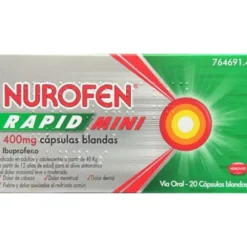 NUROFEN RAPID MINI 400 MG 20 CAPSULAS BLANDAS