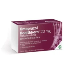 OMEPRAZOL HEALTHKERN 20 MG 14 CAPSULAS DURAS GASTRORRESISTENTES