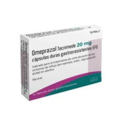OMEPRAZOL TECNIMEDE 20 MG 14 CAPSULAS GASTRORRESISTENTES