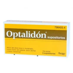 OPTALIDON 500/75 MG 6 SUPOSITORIOS