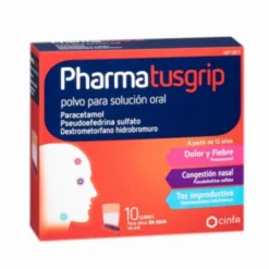PHARMATUSGRIP 10 SOBRES POLVO PARA SOLUCION ORAL
