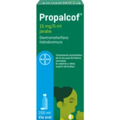 PROPALCOF 15 MG/5ML JARABE 200 ML.