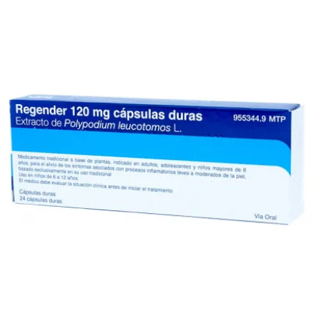 REGENDER 120 MG 24 CAPSULAS
