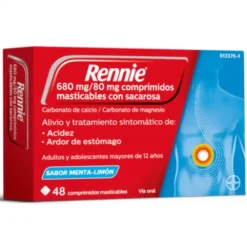 RENNIE 48 COMPRIMIDOS MENTA LIMON