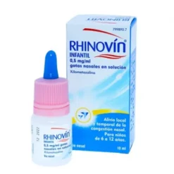 RHINOVIN INFANTIL 0.05% GOTAS NASALES 1 FRASCO SOLUCION 10 ML