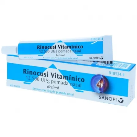 RINOCUSI VITAMINICO 12500 UI/G POMADA NASAL 10 G