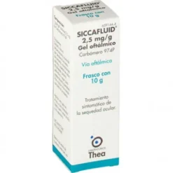 SICCAFLUID 2,5 MG/G GEL OFTALMICO 1 TUBO 10 G