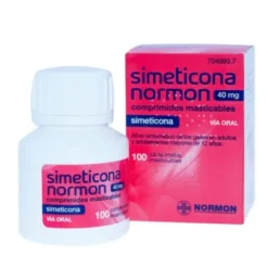 SIMETICONA NORMON 40 MG 100 COMPRIMIDOS MASTICABLES