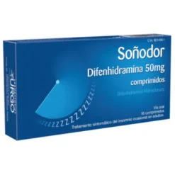 SOÑODOR 50 MG 16 COMPRIMIDOS
