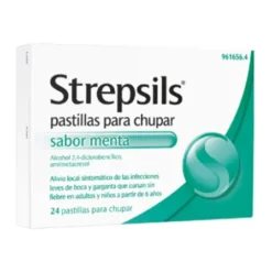 STREPSILS 24 PASTILLAS PARA CHUPAR MENTA