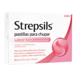 STREPSILS 24 PASTILLAS PARA CHUPAR FRESA