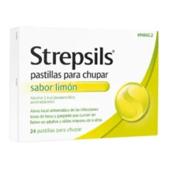 STREPSILS 24 PASTILLAS PARA CHUPAR LIMON