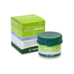 SUPOSITORIOS GLICERINA VILARDELL INFANTIL 1.58G 18 SUPOSITORIOS