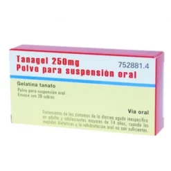 TANAGEL 250 MG 20 SOBRES