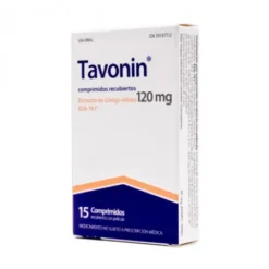 TAVONIN 120 MG 15 COMPRIMIDOS RECUBIERTOS