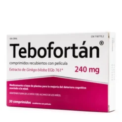 TEBOFORTAN 240 MG 30 COMPRIMIDOS RECUBIERTOS