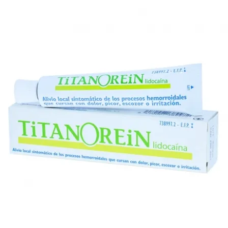 TITANOREIN LIDOCAINA CREMA RECTAL 20 G