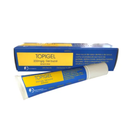 TOPIGEL 200 MG/G GEL BUCAL 1 TUBO 11,25 G