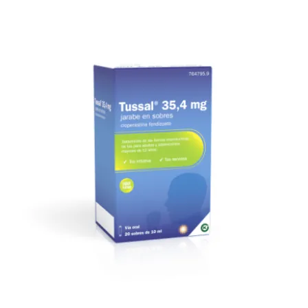 TUSSAL 35,4 MG JARABE EN SOBRES