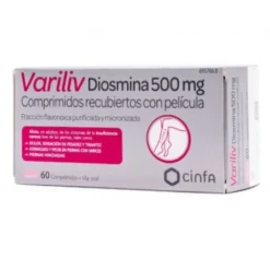 VARILIV DIOSMINA CINFAMED 500 MG 60 COMPRIMIDOS
