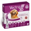 VECTRA 3D 256/22,7/1865 MG SOLUCION SPOT-ON PARA PERROS 25-40 KG 3 PIPETAS 4,7 ML