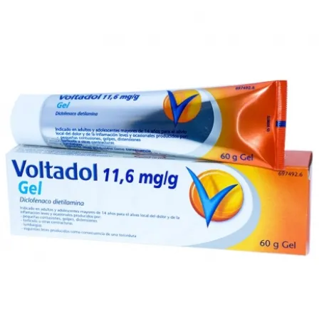 VOLTADOL 10 MG/G GEL TOPICO 60 G