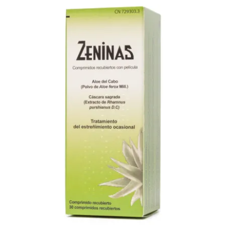 ZENINAS 30 COMPRIMIDOS RECUBIERTOS